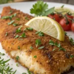 A delicious plate of Air Fryer Catfish