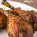 A delicious plate of Air Fryer Rabbit Legs