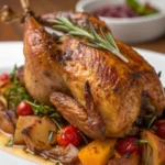 A delicious plate of Air Fryer Pheasant