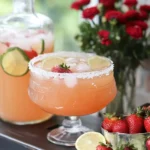 A delicious plate of Margarita Punch