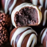 A delicious plate of Oreo Truffles