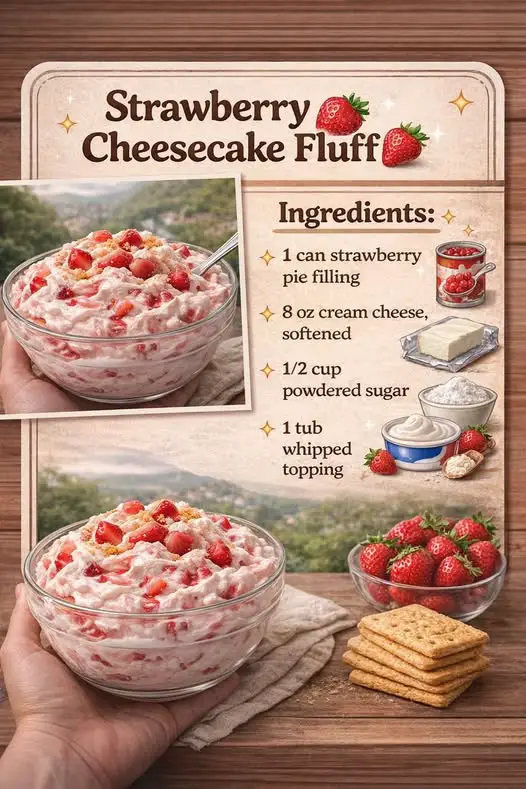 Strawberry Cheesecake Fluff