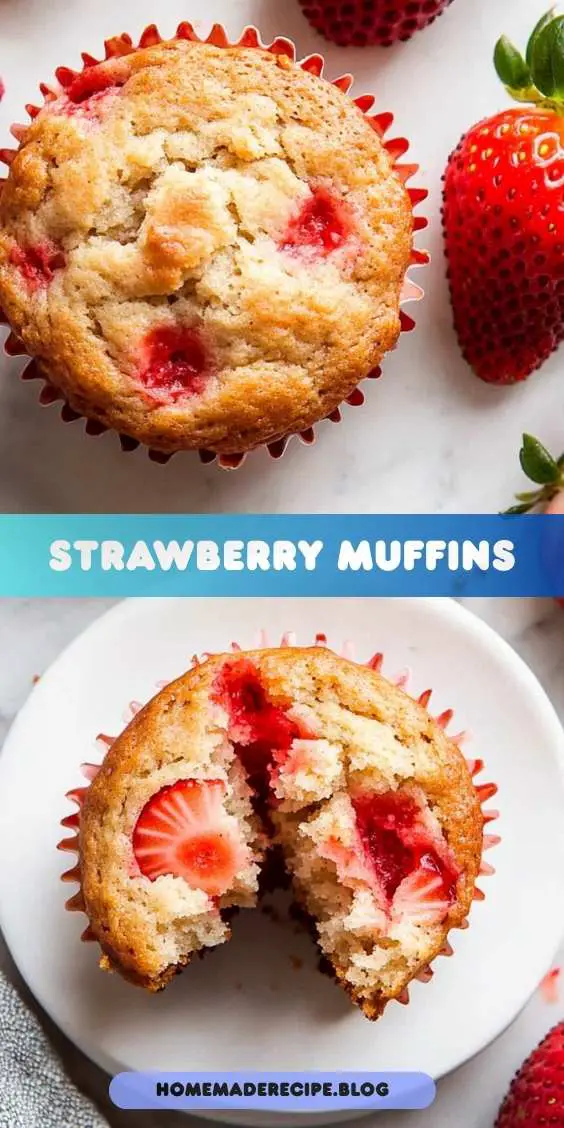 Strawberry Muffins