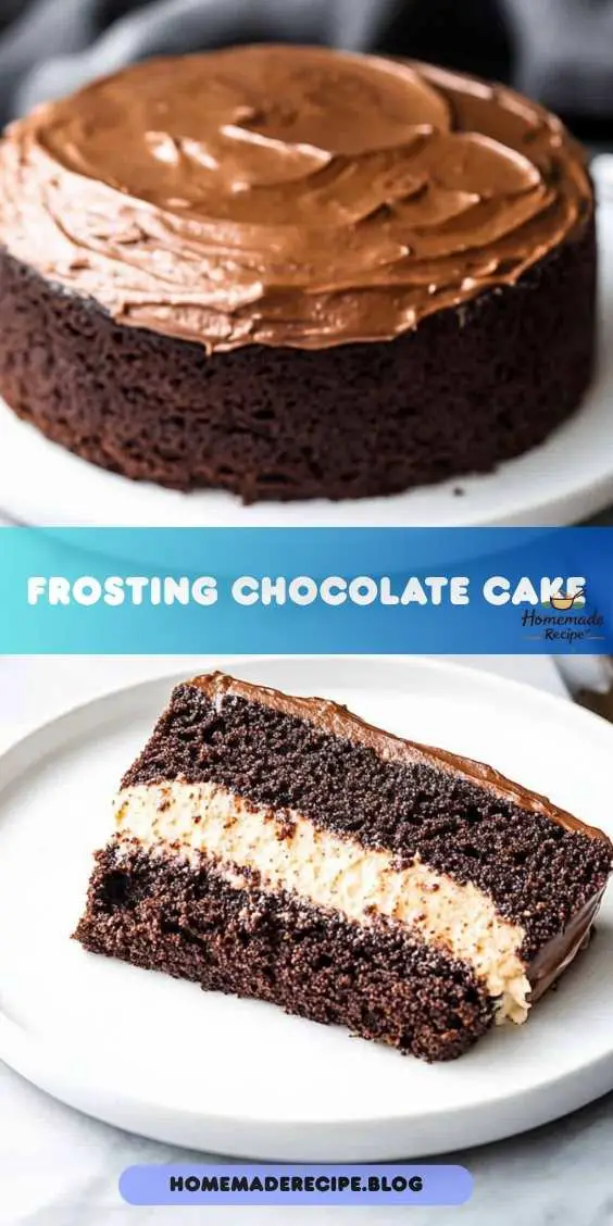 Chocolate Cake with Chocolate Frosting