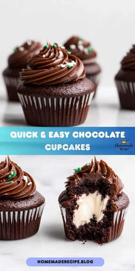 Quick & Easy Chocolate Cupcakes