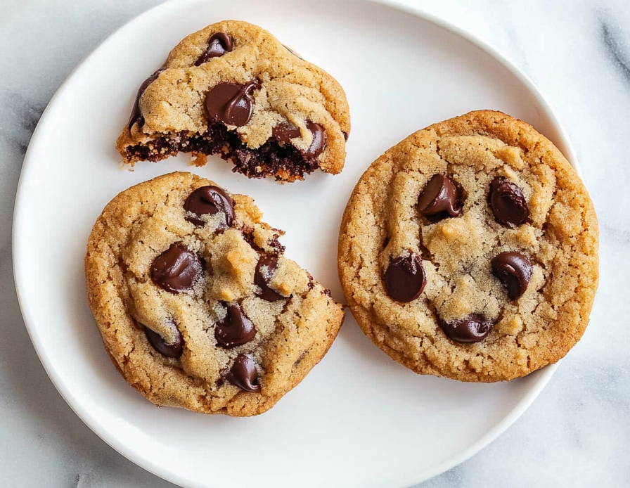 A delicious plate of Chocolate Chip Cookie Recipe With Brown Sugar