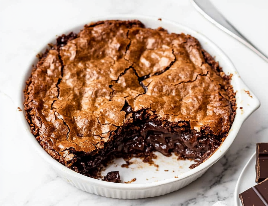 A delicious plate of Chocolate Cobbler Recipe