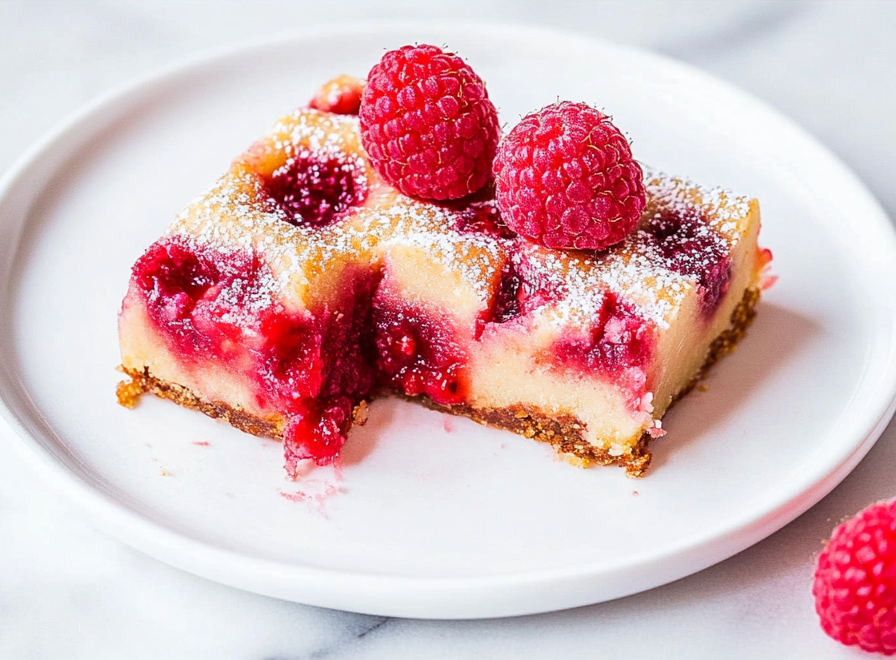 A delicious plate of Strawberry Fudge