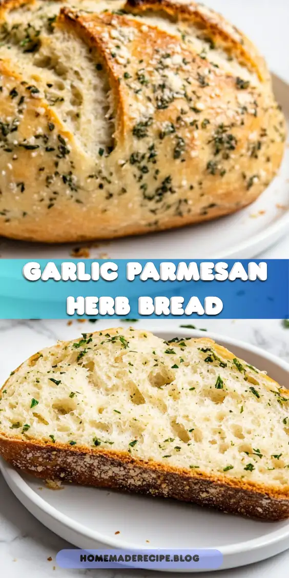 Garlic Parmesan Herb Bread