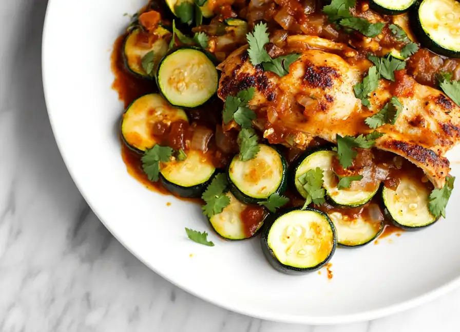 Tex Mex Chicken and Zucchini