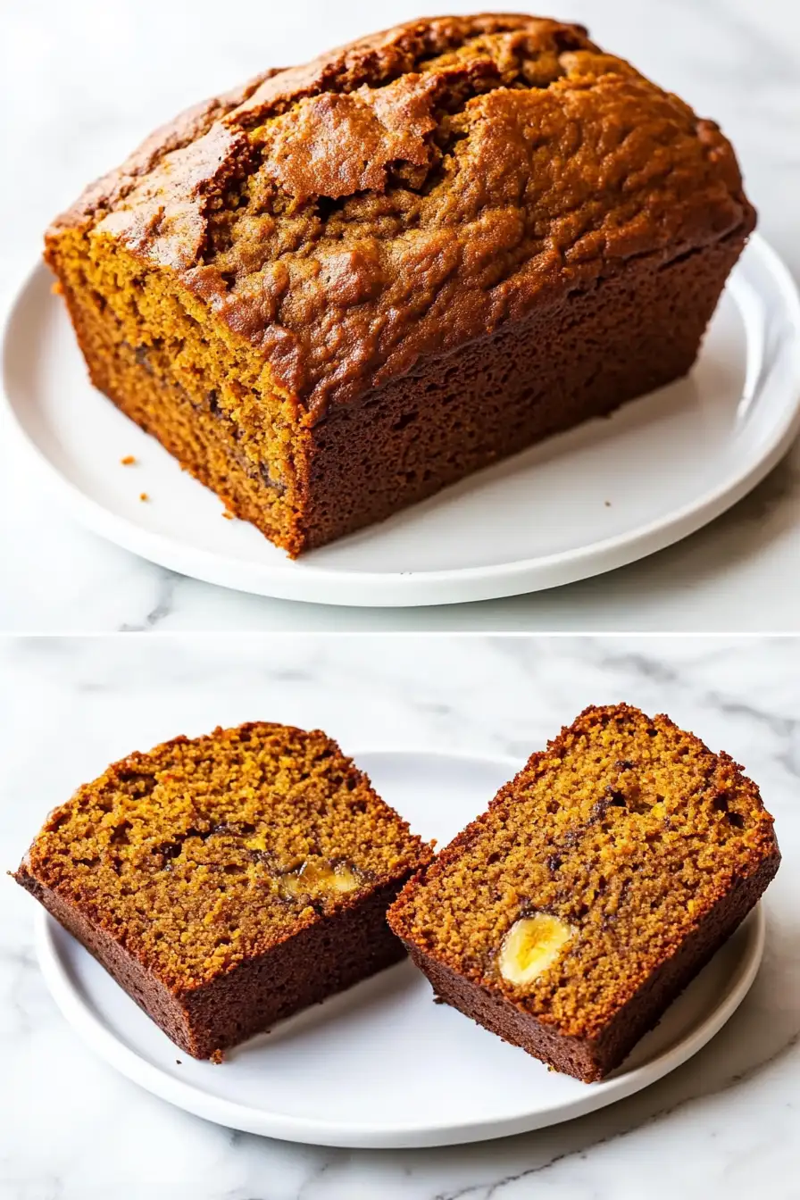Pumpkin Banana Bread