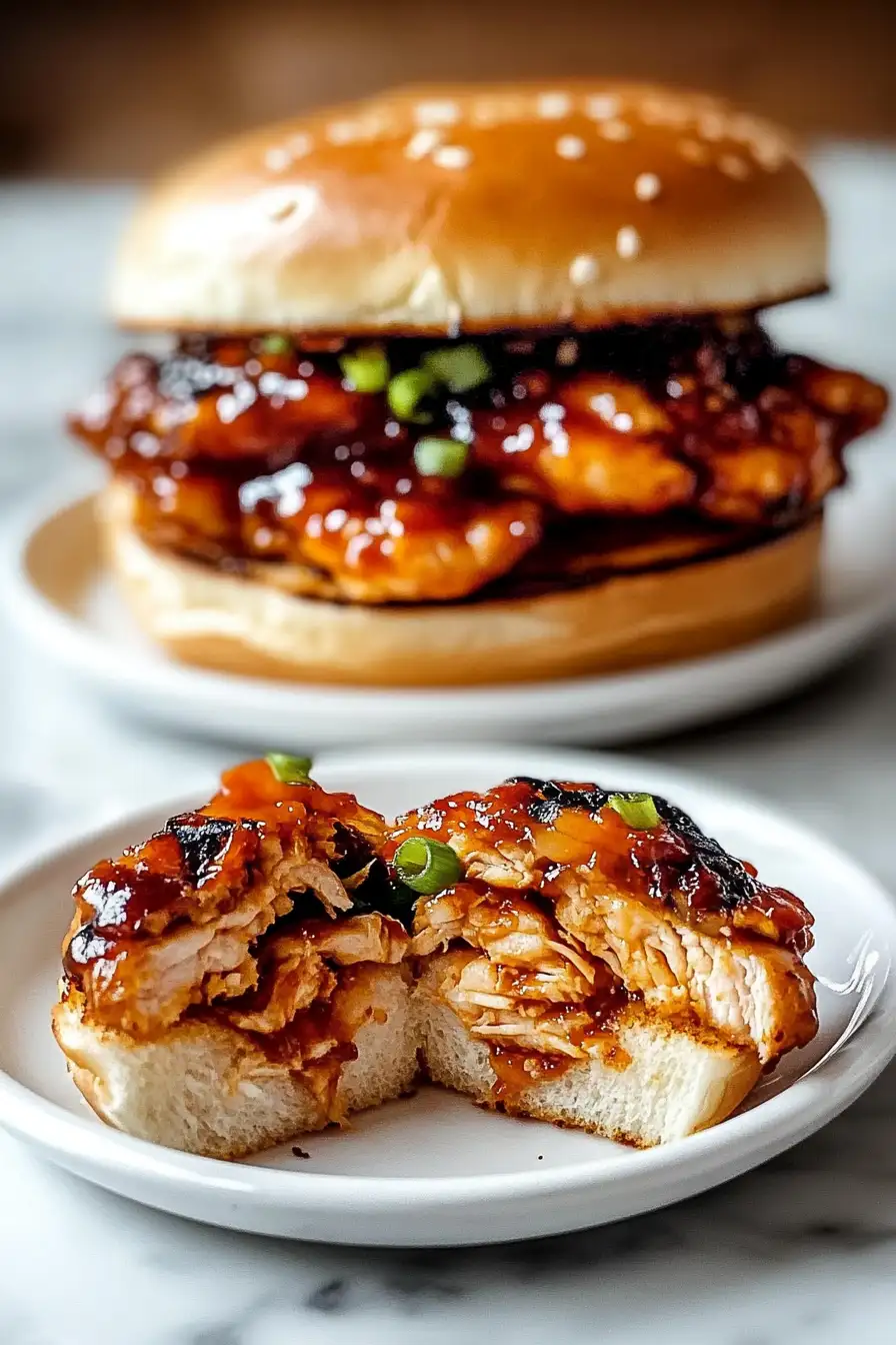 Korean BBQ Chicken Sandwich