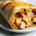 Irresistible Cheesy Garlic Chicken Wraps Ready in 15 Minutes