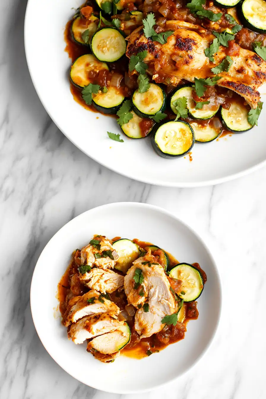 Tex Mex Chicken and Zucchini