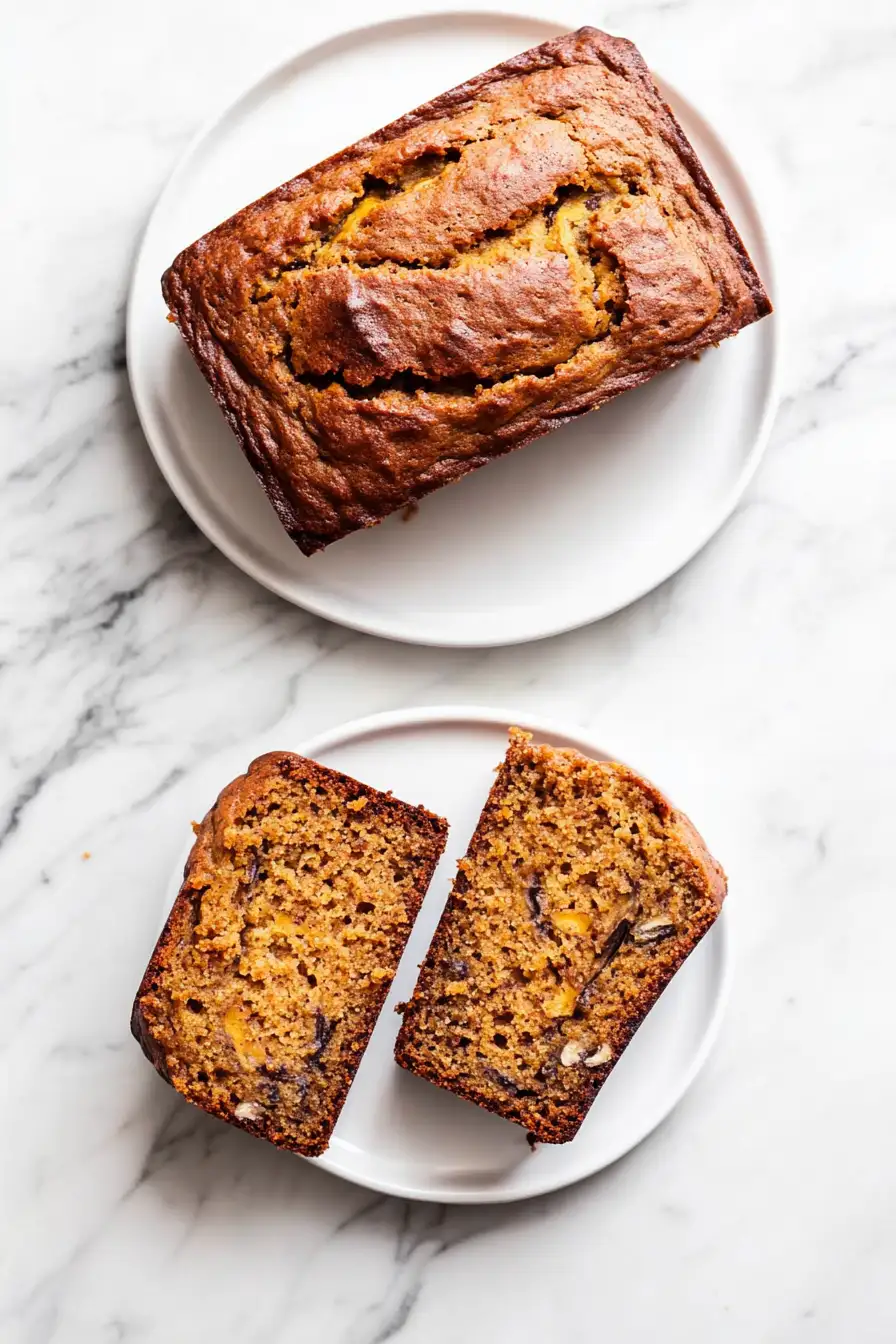 Sourdough Pumpkin Banana Bread