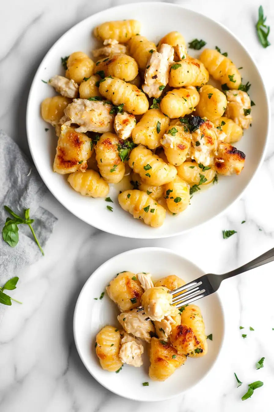 Lemon Chicken Gnocchi