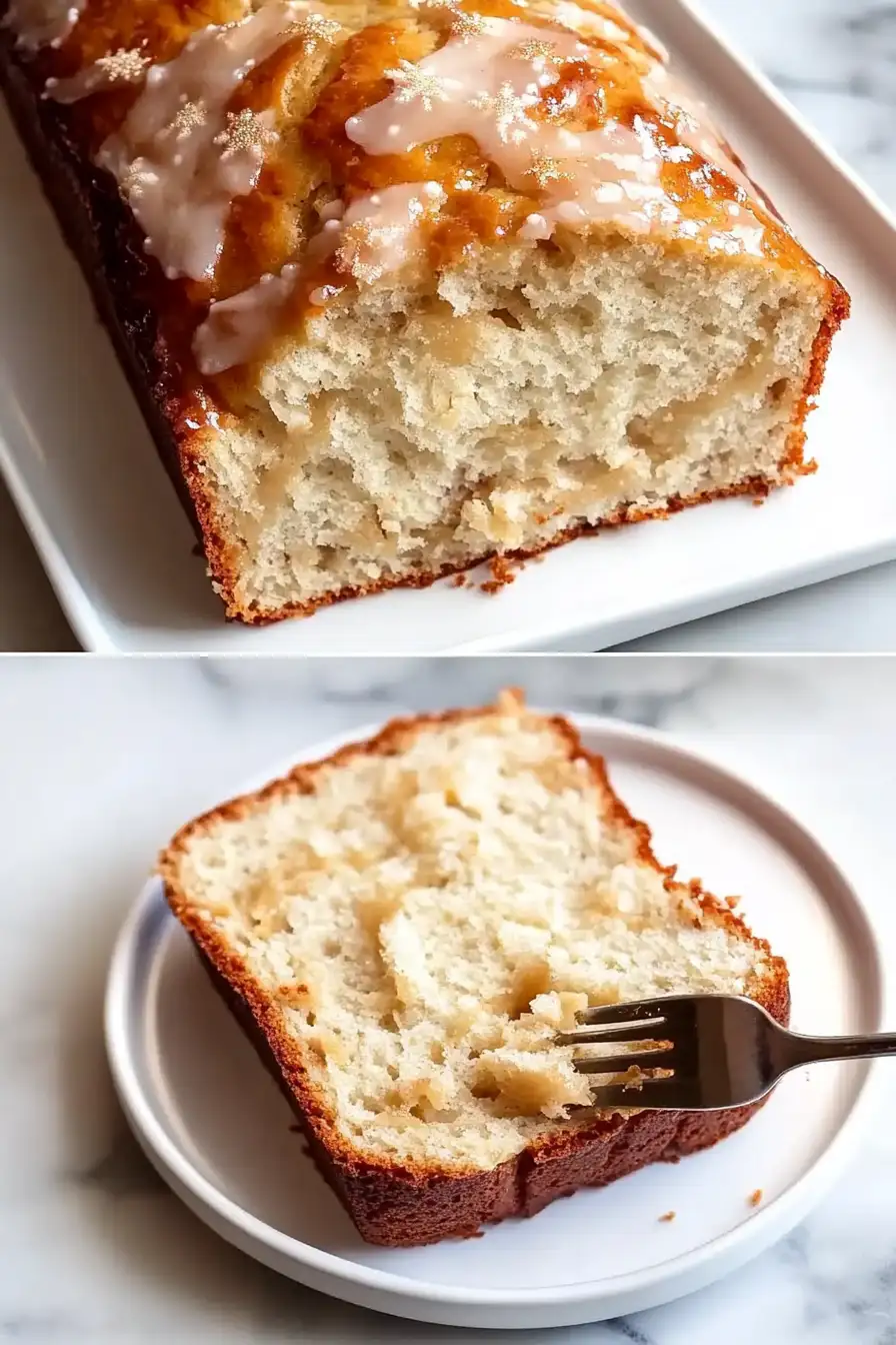 Christmas Eggnog Bread