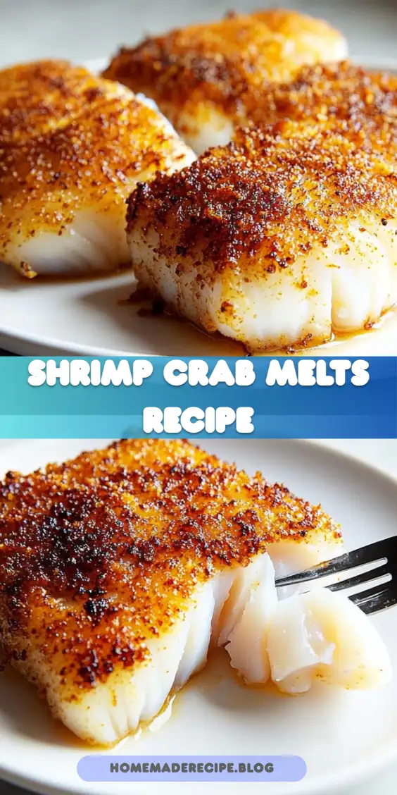 Shrimp Crab Melts