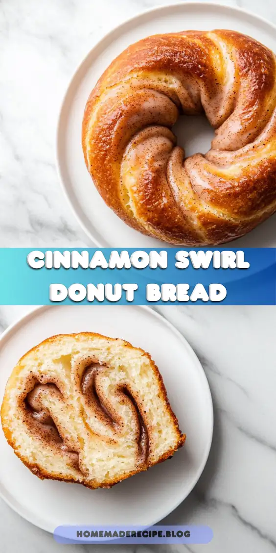 45-Minute Cinnamon Swirl Donut Bread You’ll Devour Instantly
