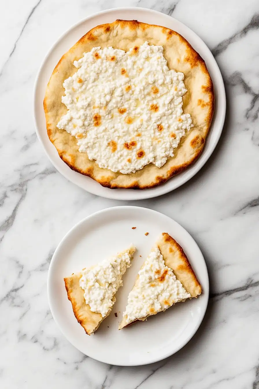Incredibly Easy 2-Ingredient Cottage Cheese Flatbread Recipe