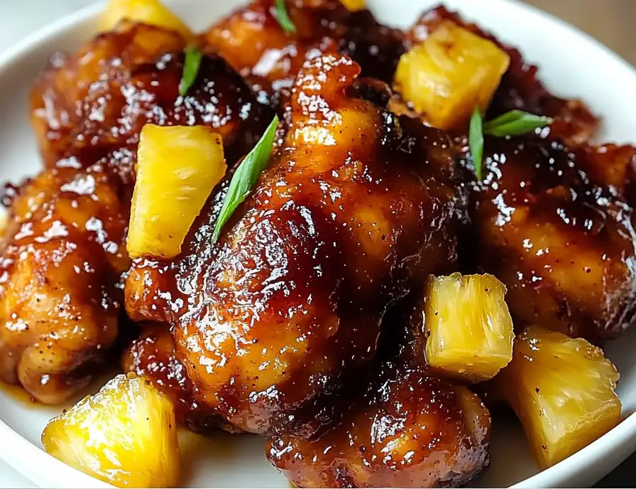 Brown Sugar Pineapple Chicken