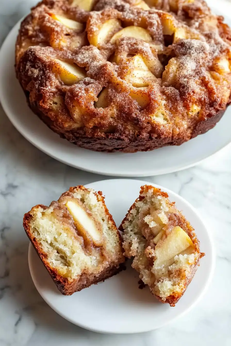 Cinnamon Apple Fritter Bread