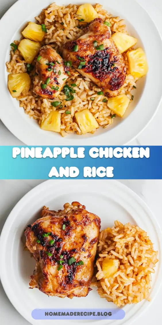 Pineapple Chicken and Rice