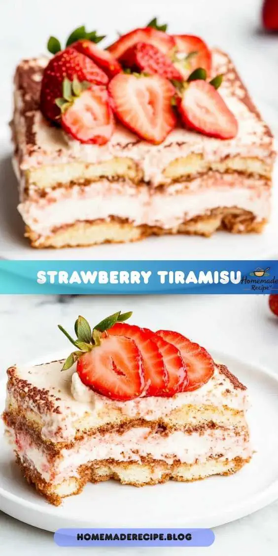 Strawberry Tiramisu
