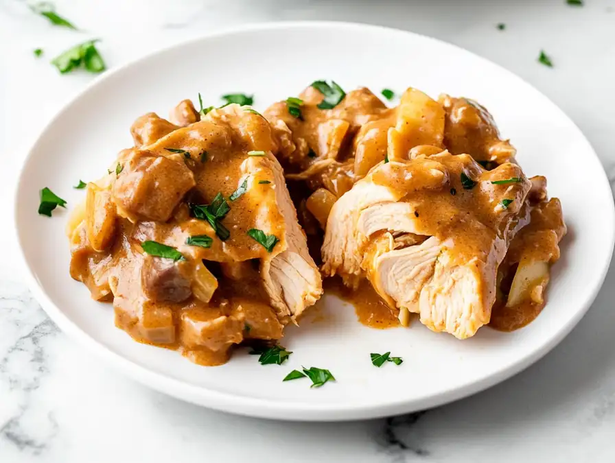 Rich Chicken Stroganoff