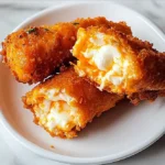 Buffalo Chicken Mozzarella Sticks