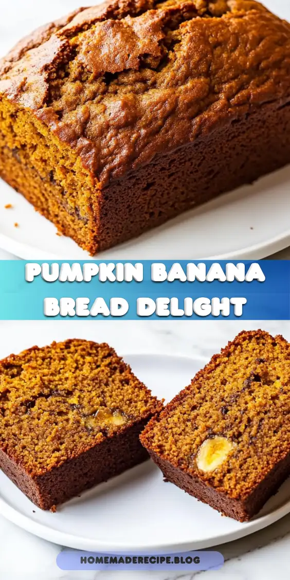 Pumpkin Banana Bread
