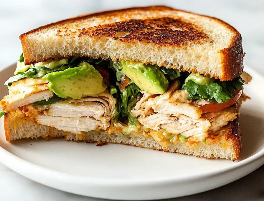 Loaded Chicken & Avocado Sandwich