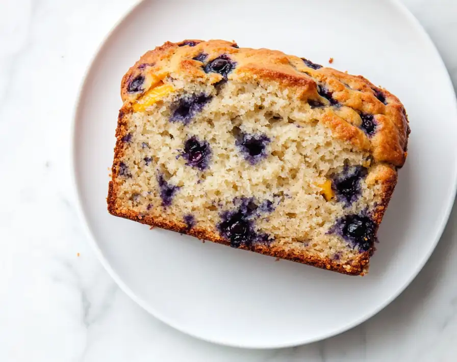 Blueberry Peach Bread That Steals The Show