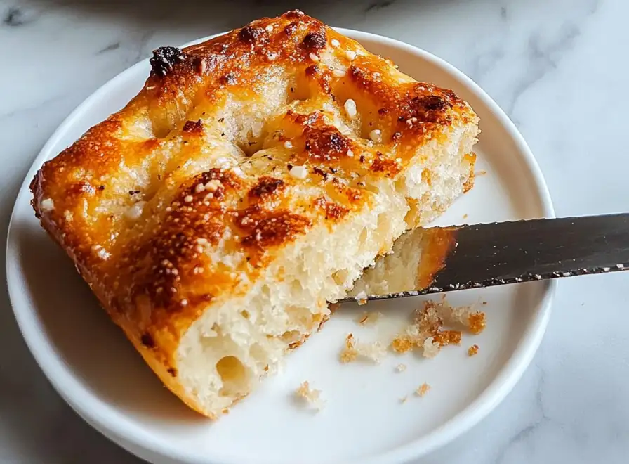 Garlic Parmesan Focaccia Bread