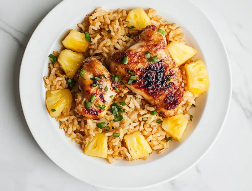 Pineapple Chicken and Rice