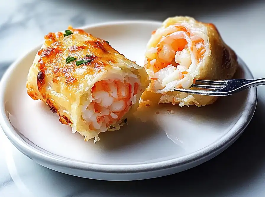 Creamy Seafood Stuffed Shells