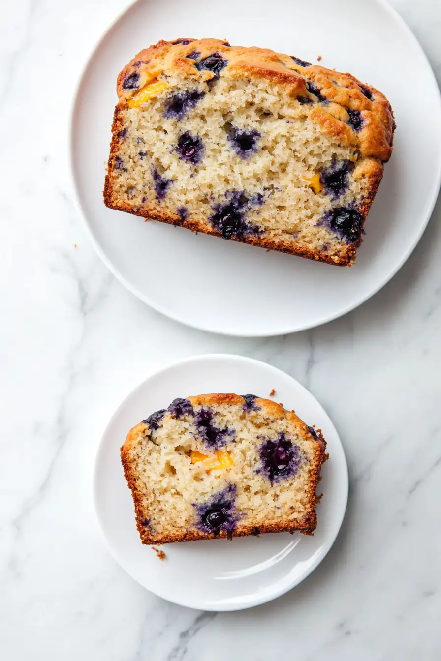 Blueberry Peach Bread That Steals The Show