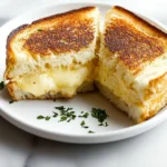 Garlic Bread Grilled Cheese