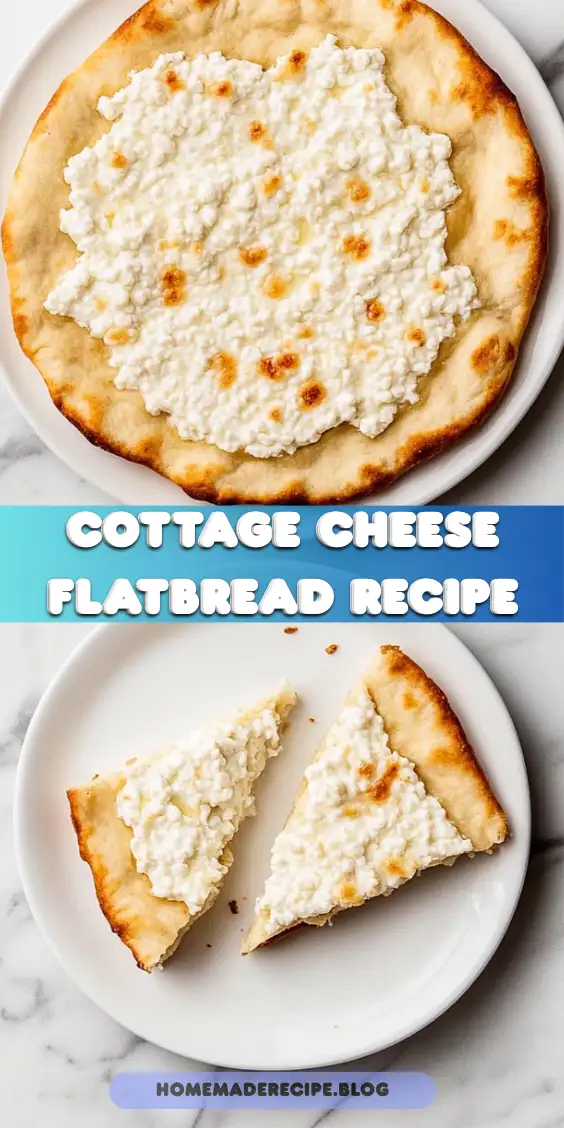 Incredibly Easy 2-Ingredient Cottage Cheese Flatbread Recipe