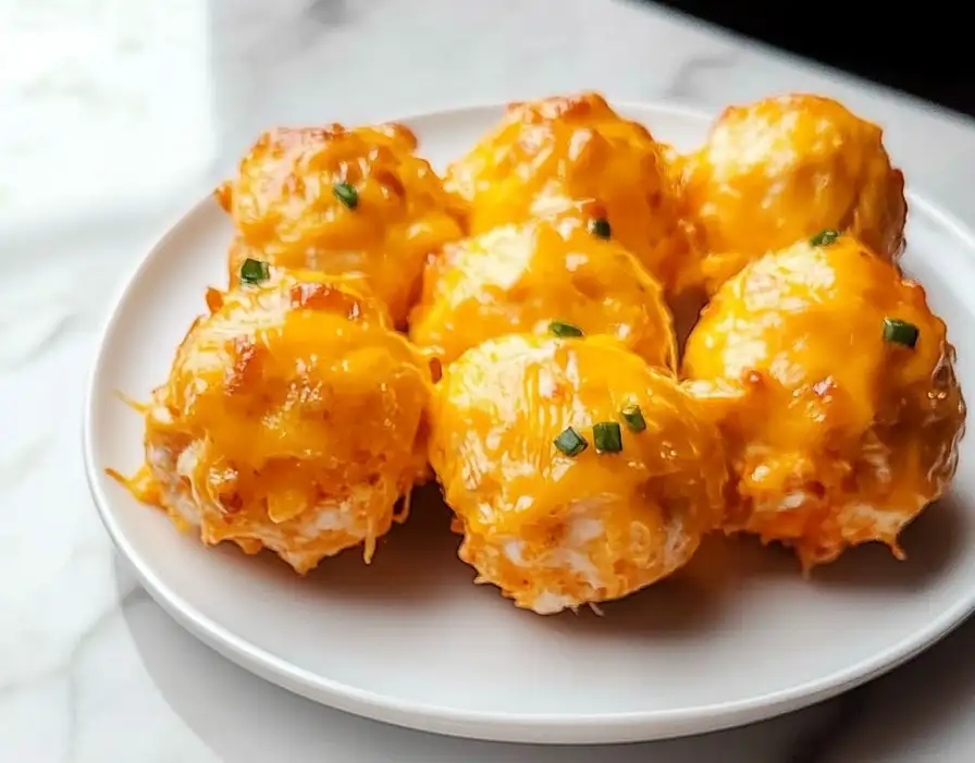 Cheesy Buffalo Ranch Chicken Bombs