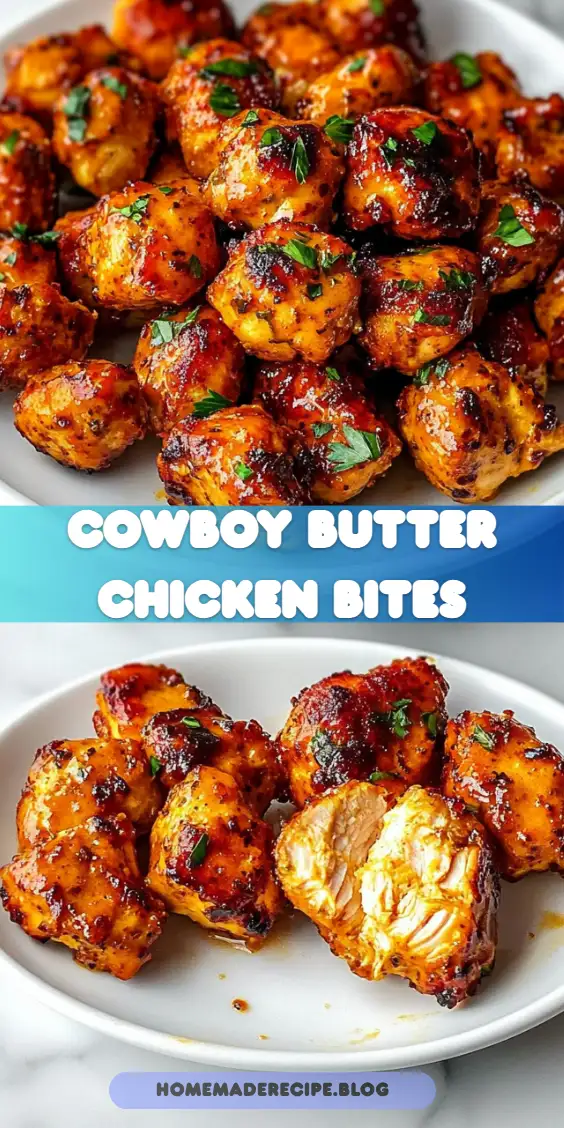 Cowboy Butter Chicken Bites