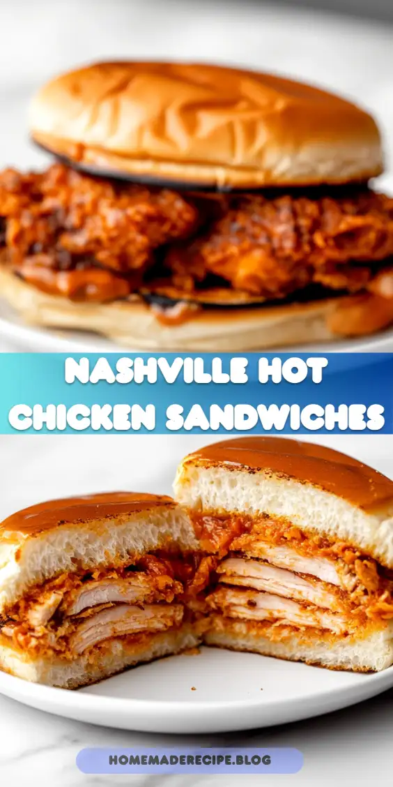 Nashville Hot Chicken Sandwiches