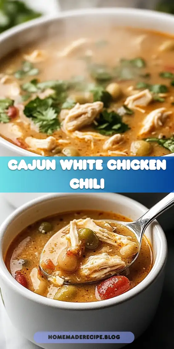 Cajun White Chicken Chili