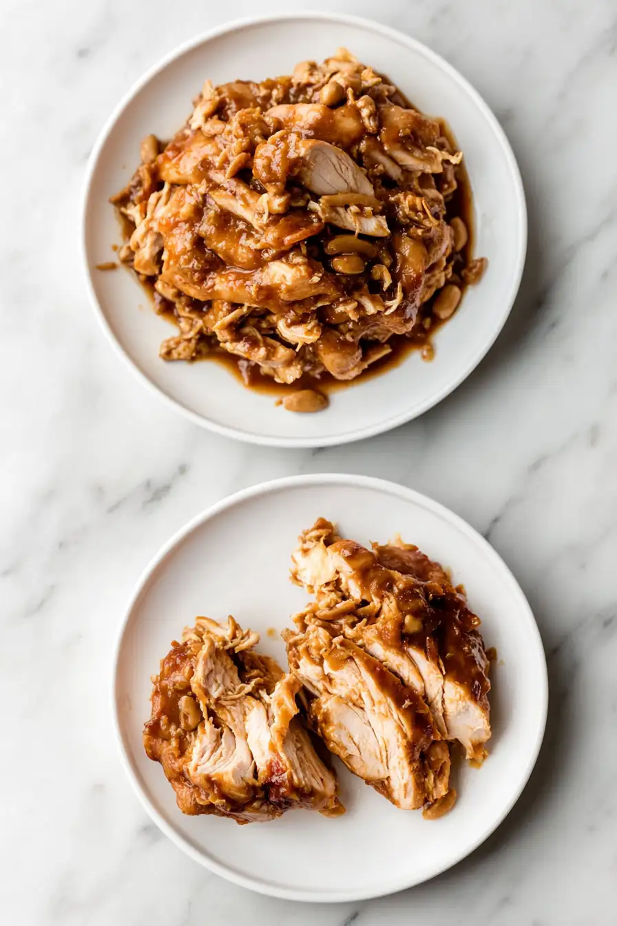 Slow Cooker Peanut Chicken