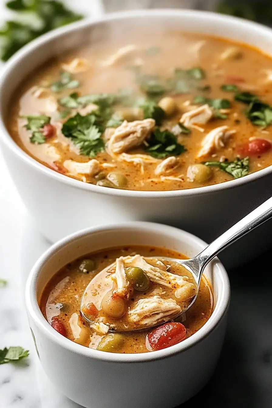 Cajun White Chicken Chili