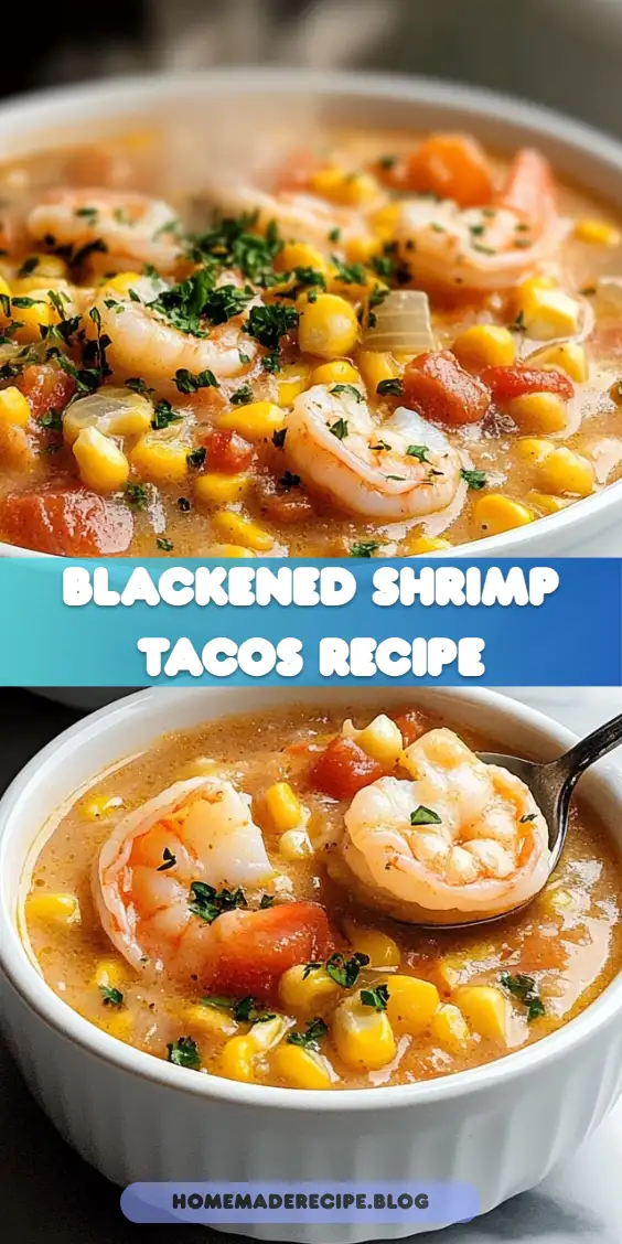 Blackened Shrimp Tacos