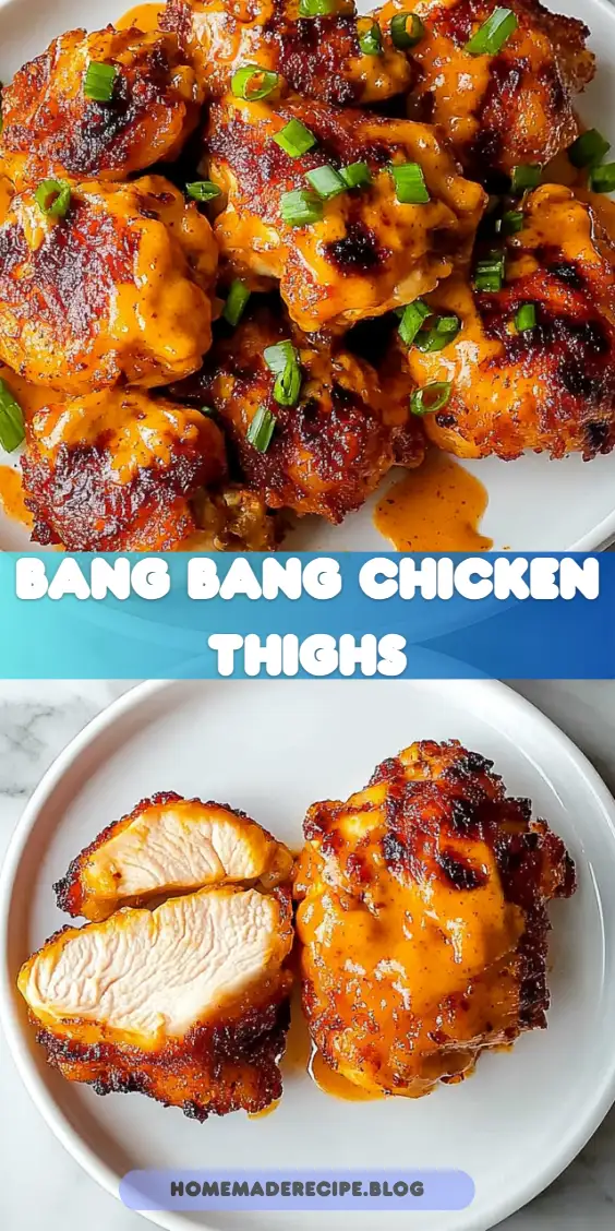 Bang Bang Chicken Thighs