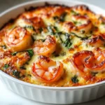 Low-Carb Shrimp Tuscan Bake