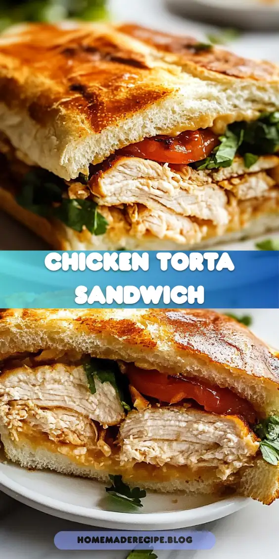 Chicken Torta Sandwich
