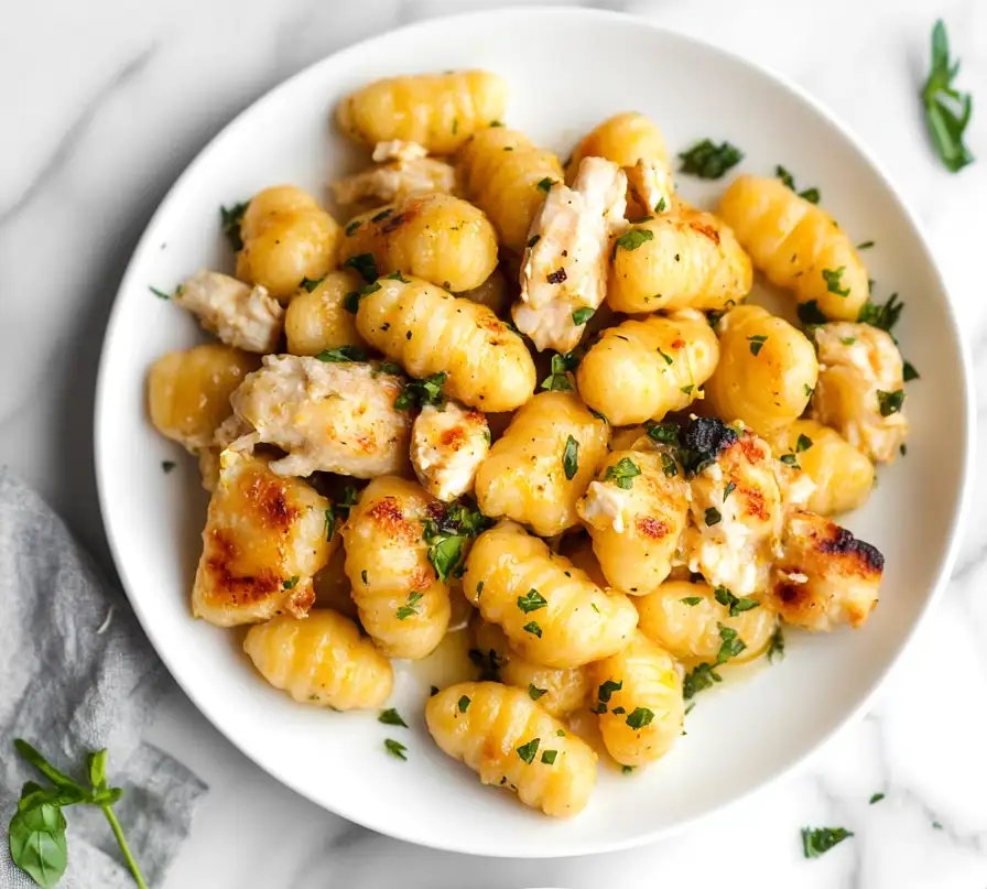 Lemon Chicken Gnocchi